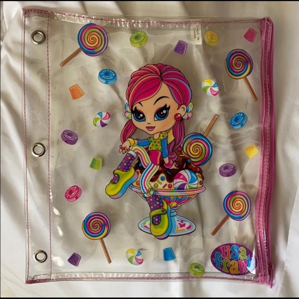 Lisa frank pencil case